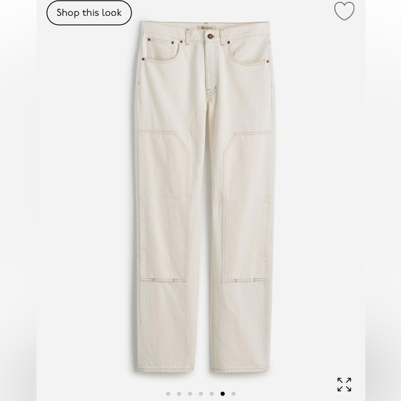 Madewell The Dean Easy Straight Jean - Picture 6 of 7